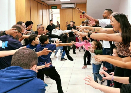 Turma do Esquilo - recreação em ambiente corporativo